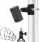 Kamera Halterung für Ring Außenkamera & Innenkamera, Masthalterung für Ring Stick Up Cam/Pro, Pole Halter für Ring Indoor Cam, Wandhalter für Spotlight Cam, Zubehör für Ring Kamera, 1 Stück, Schwarz