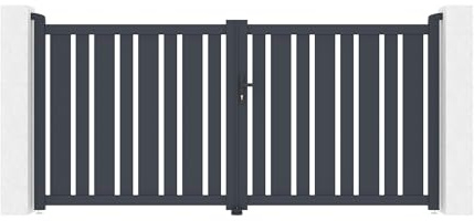 Casanoov Aluminium Driveway Folding gate 3m VEYMONT 300B140