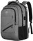 MATEIN Laptop Backpack, 17 Inch College Backpack for High School, Large Travel Rucksack Water Resistant Laptop Bag Business Work with USB Charger Port, Anti Theft TSA Rucksack for Men Women, Grey