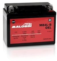 BATTERIA YB4L-B 4AH MALOSSI SIGILLATA GEL NRG ET2 ZIP FAST RIDER BOOSTER F12 F15