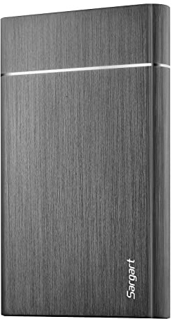 Caraele 320GB Portable External Hard Drive USB3.0 Mobile HDD Storage for PC, Mac, Desktop, Laptop, Mac, Chromebook, Xbox One, Xbox 360, PS4 (Black)