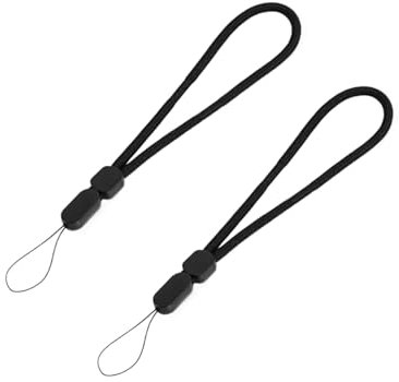 LIANRISES Correa de Muñeca Para Movil y Teléfono Celular - Correa de Mano Ajustable Para Cámara y Llaves con Cordón Simple - 2 Piezas