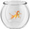 Lunaobrik Aquarium, Beta-Aquarium – Clear Guppy Tank Fish Aquarium | Fish Compact Fish Aquatic Animal Container für Tisch oder Schreibtisch