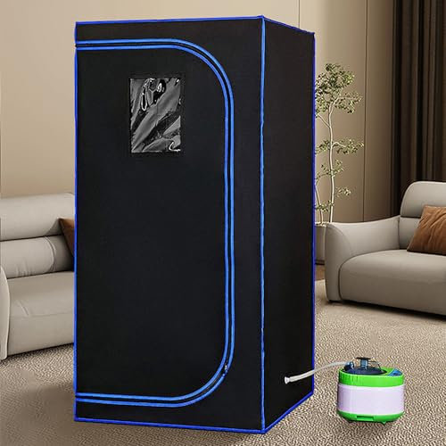 DRYIC Sauna de Vapor portátil, Sala de SPA Personal en casa, vaporizador, Carpa de Sudor, Silla de Sauna Plegable, Sauna Personal para el hogar
