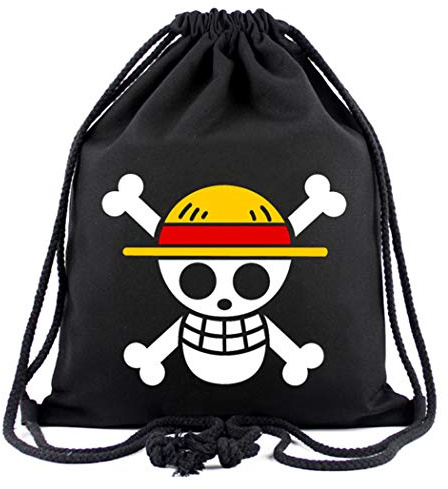 WANHONGYUE One Piece Monkey D. Luffy Anime Mochila de Cuerda Bolsas de Gimnasia Deporte Gymsack Sackpack Nuevo 1