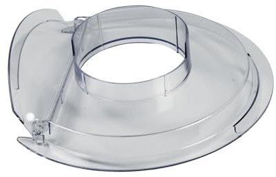 LUTH Premium Profi Parts Spritzschutzdeckel kompatibel mit Kenwood KW716198 31227 Rührschüssel Spritzschutz Deckel Chef Küchenmaschine transparenter Kunststoff Behälterdeckel Ersatzteil
