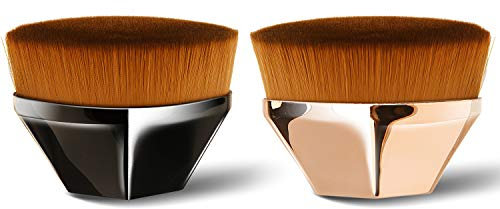 Endoto® Pennelli Make Up, Pennelli Per Trucco, Pennello per Fondotinta Copertura Con Custodia, Adatta Per BB Cream, Fondotinta, Cipria