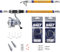 Neuron Surf Combo 390-T 80-150 - 7000, White/Silver/Orange