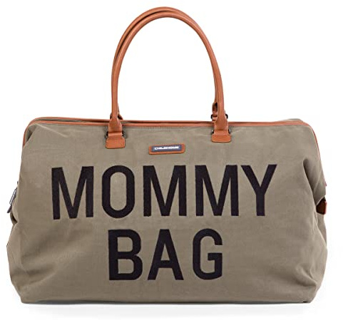 CHILDHOME, Mommy Bag, Langeväska, moderskap, resväska, stor behållare, liggmatta, justerbar axelrem, isolerad ficka, passage för resväska