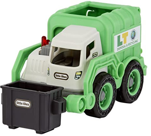 Little Tikes Dirt Diggers Mini - MÜLLAUTO - Realistisches Serviceauto - Robustes Spielauto für Drinnen und Draußen - Leicht zu Halten - REGT die Fantasie an - Für Kinder ab 2 Jahren