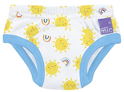 Bambino Mio, Töpfchen Trainingshose Kinder Trainerhosen Töpfchentraining Trainingsunterhosen, Sonnenschein, 3+ Jahre