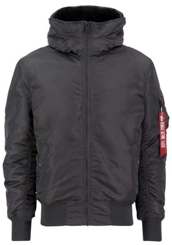 Alpha Industries herr Alpha Industries EMB Hoody Huvtröja för män Tröja med huva (1-pack)