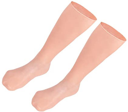 1pair Exfoliating Moisturizing Socks Moisturizer Socks Pumps High Heels for Women Knee High Heels Hydration Socks Heel Repair Socks Dry Heels Socks Moisturizing Socks Foot Cover