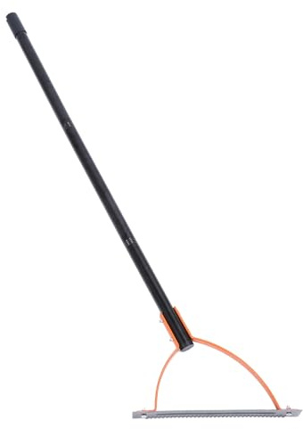 Manual Weed Grass Cutter 65 Manganese Steel Double Edged Serrated Blade Stainless Handle, Swing Blade Weed Sling Blade for Tall Grass Overgrown Weeds in Yard Ditches Fields (3