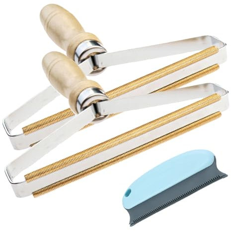 Fusselroller, Fusselentferner, Fuzz 3 Stück klebriges Zeug, Tierhaare Fusselmax Fusselbürste Katzenhaarentferner Hundehaare entfernen Fabric Shaver für Teppich Kleidung Tierhaar Holz