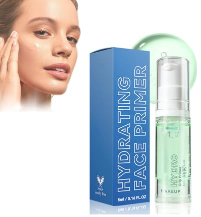 Eazerom 21 Hydrating Face Primer, Prebase Facial Hidratante, Prebase de Maquillaje Transparente, Imprimación Facial Líquida Hidratante para una Tez Uniforme, Jelly Primer Makeup, Face Full Coverage