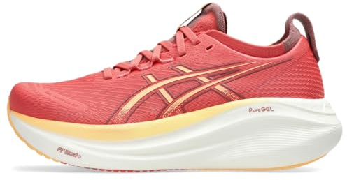 ASICS Damen Gel-Nimbus 27 Sneaker, Pink, 39 EU