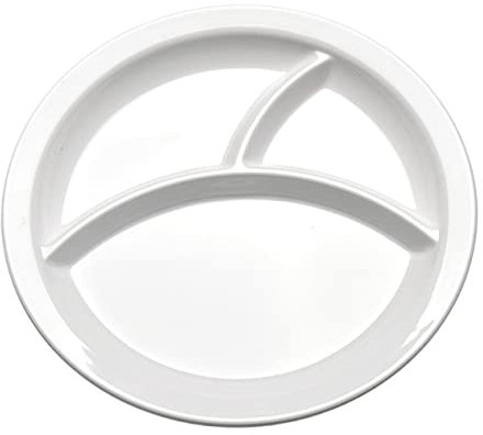 MERRYHAPY Babyteller Mit Schüssel Geteilt Für Kinder Lunchtablett Teller Für Kinder Essgeschirr Mit Vorspeisenfach