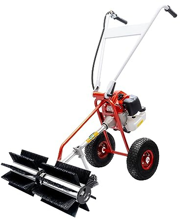 Balai à moteur 2 temps 1,25 kW - Fraise à neige 43 cc - Pelle à neige - Pour gazon artificiel