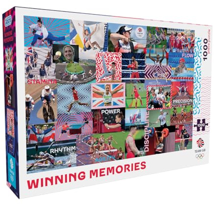 Gibsons Team GB Winning Memories 1000 Piece Jigsaw Puzzle