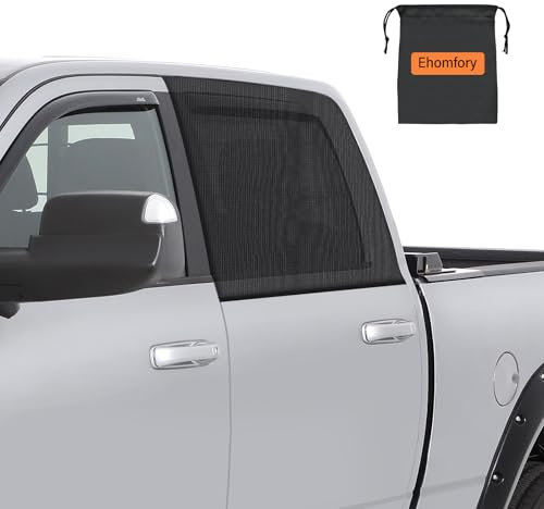 Ehomfory Sonnenschutz Auto Baby, (2 Stück) Auto Sonnenschutz mit UV-Schutz, 2025 Upgrade Hochelastische Universal-Heckscheibe Abdeckung für 98% Autos, Schutz der Privatsphäre