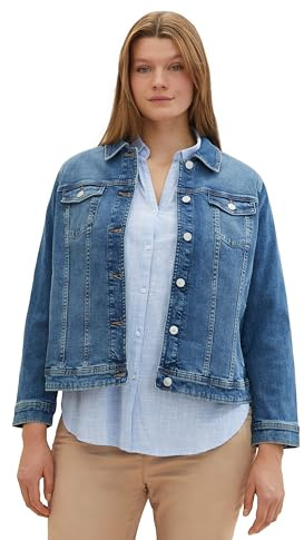 TOM TAILOR Veste En Jean Effet Délavé Femme