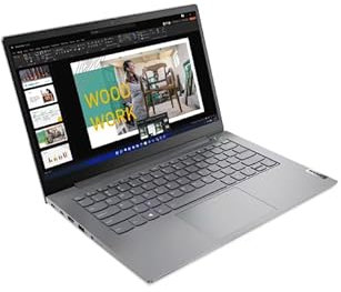 Lenovo Thinkbook 14 Gen 4 - Ordenador Portátil 14 FHD | Intel Core i7-1255U | 16GB RAM | 2512GB SSD | Intel UHD Graphics | Windows 11 Pro | 1 AÑO ONSITE + ADP | Gris | Teclado QWERTY Español