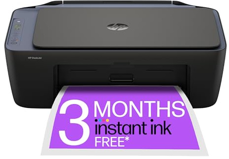HP DeskJet 2921 All In One Printer | Colour | Wireless | Easy Setup & Reliable Wi-Fi | 3 months free Instant Ink Included | Print, Scan & Copy