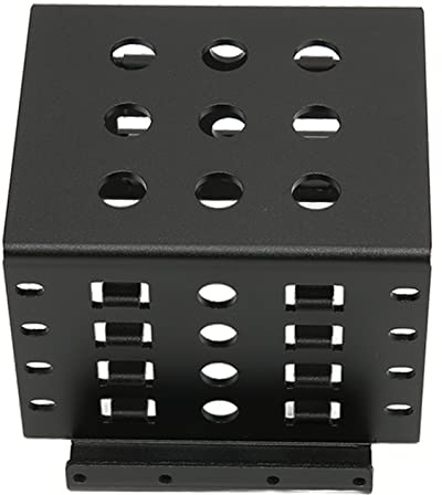 Dioche Rack di Montaggio per HDD da 2,5 Ssd M2,5 Pollici Gabbia di Espansione con Design Cavo in Lega di Alluminio Ad Alta Durezza per IDE/HDD/SSD da 2, Pollici - Installazione Semplice Viti Incluse