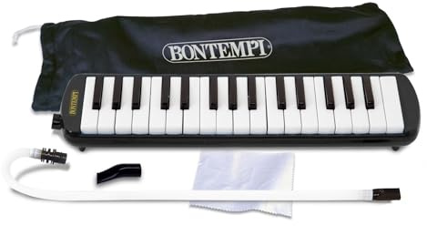 Bontempi- Mélodica, 333250, Noir/Blanc