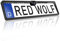 RED WOLF Rückfahrkamera Kennzeichenhalter Nummernschild mit Kamera NTSC PAL Guideline Einparkhilfe mit 8m Kabel 12V Wasserdicht