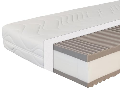 Beco Matratze 90x190 cm Maxima Plus Taschenfederkernmatratze H3, Stiftung Warentest “GUT” (getestet in 90×200 cm H3, 10/2023)