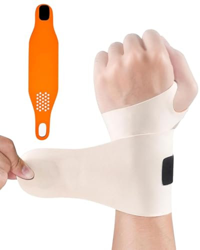 AORHOFJ Protege Poignet Musculation Orthese Poignet Attelle Poignet Réglable Maintien Poignet Respirante Convient pour Le Fitness Le Soutien du Poignet Le Bodybuilding Les Sports de Force