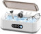 Limpiador Ultrasonidos 49000Hz 650 ml, Clean Pod con pantalla LED, operación con un toque y 3 modos de Limpieza Temporizador, para Gafas, Joyas, Relojes, Dentaduras, Razots. Blanco
