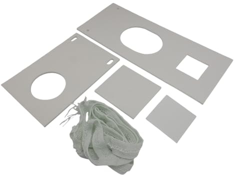 For Lanair MX 150/200 Waste Oil Heater Combustion Chamber Gasket Kit 3581 - Includes 3532, 3541, 3952, 9495 Gaskets & 9ft 6609 Ceramic Tape | Industrial Heater Repair Replacement Parts