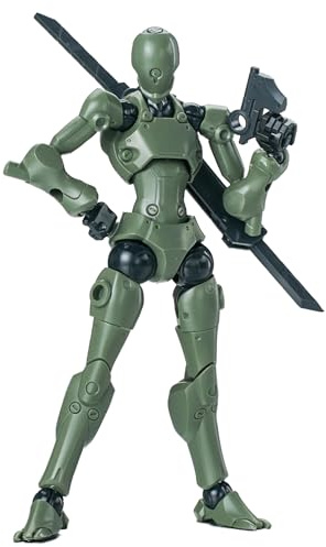 TOYVERSE Sheik Mainland 1/18, Kit di Figura Modello, Un Superumano dal Forte Attacco Verde, 2 Pezzi, Giunti Mobili, Modello di Personaggio, da 15 anni