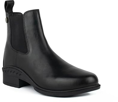 GS Equestrian & Country Adult Jodhpur Boots – Classic Horse Riding Ankle Boots – Comfortable & Durable for Yard & Riding