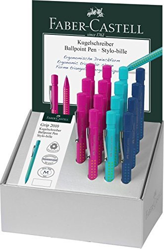Faber-Castell 243915 Stylo-bille grip 2010, pression dans le film