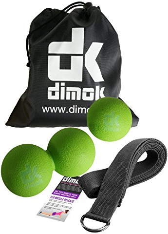 Massage Balls Myofascial Release Pressure Trigger Point Therapy Feet Back Neck Roller Deep Tissue Massage Tools- Peanut Spiky Double Single Lacrosse Ball