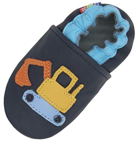 Carozoo Excavator Dark Blue 3-4y