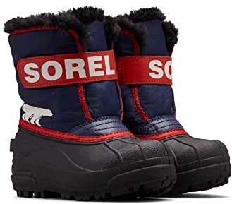 Sorel KIDS SNOW COMMANDER Schneestiefel für Unisex Baby, Lila (Nocturnal x Sail Red) - Children, 30 EU