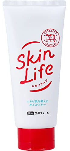 Skin Life Medicated Face Cleansing Foam, 130 g, Quasi-Drug, Citrus Bouquet Scent