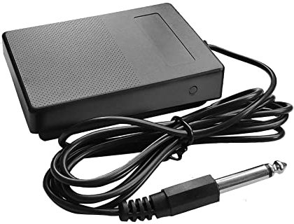 Sustain Pedal, Expression Foot Pedal, Foot Switch, Keyboard Pedal, Half Pedal for Piano and Electric Keyboard Universal, Switch Black