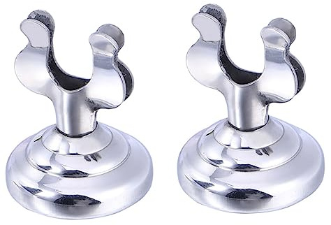 STOBOK 6pcs Restaurant Meal Holder Menu Card Stand Stainless Steel Place Holders