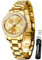 OLEVS Ladies Diamond Watches Automatic Mechanical Luxury Dress Classic Self Winding Stainless Steel Wrist Watch for Women