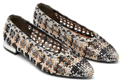 GIOSEPPO Bailarinas Piel Trenzada Westerly