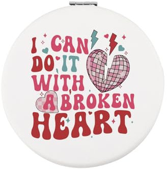 I Can Do It With A Broken Heart Compact Mirror - Album regalo per fan (cuore spezzato M UK)