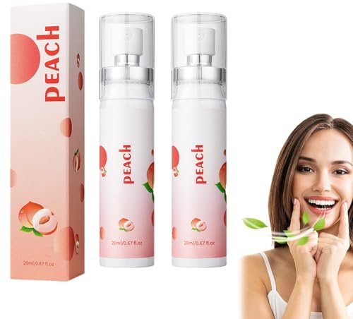 Spray D'haleine Buccale, 2pc 20ml Spray Rafraîchissant pour l'Haleine, Vaporisateur D'Halitose D'Odeur Orale, Souffle Frais, Petit Portatif à Souffle Frais