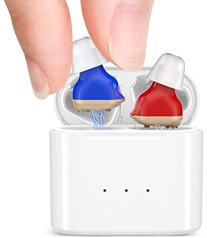 Mini Rechargeable Sound amplifier With USB charging with Noise Cancellingfor Seniors Into Ear