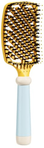 Cepillo Para Peinar Alisador Antiestático para el Cabello | Cepillo de Cerdas de para Mujeres y Hombres Estilizar Viaje Hogar y Salón de Belleza